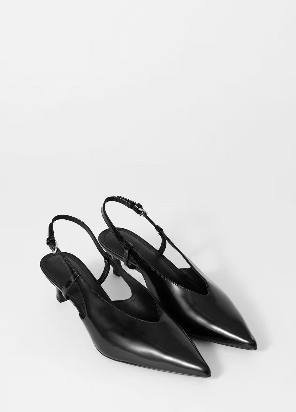 & Other Stories Туфли черный з натуральная кожа, швеция — лето (336432767)