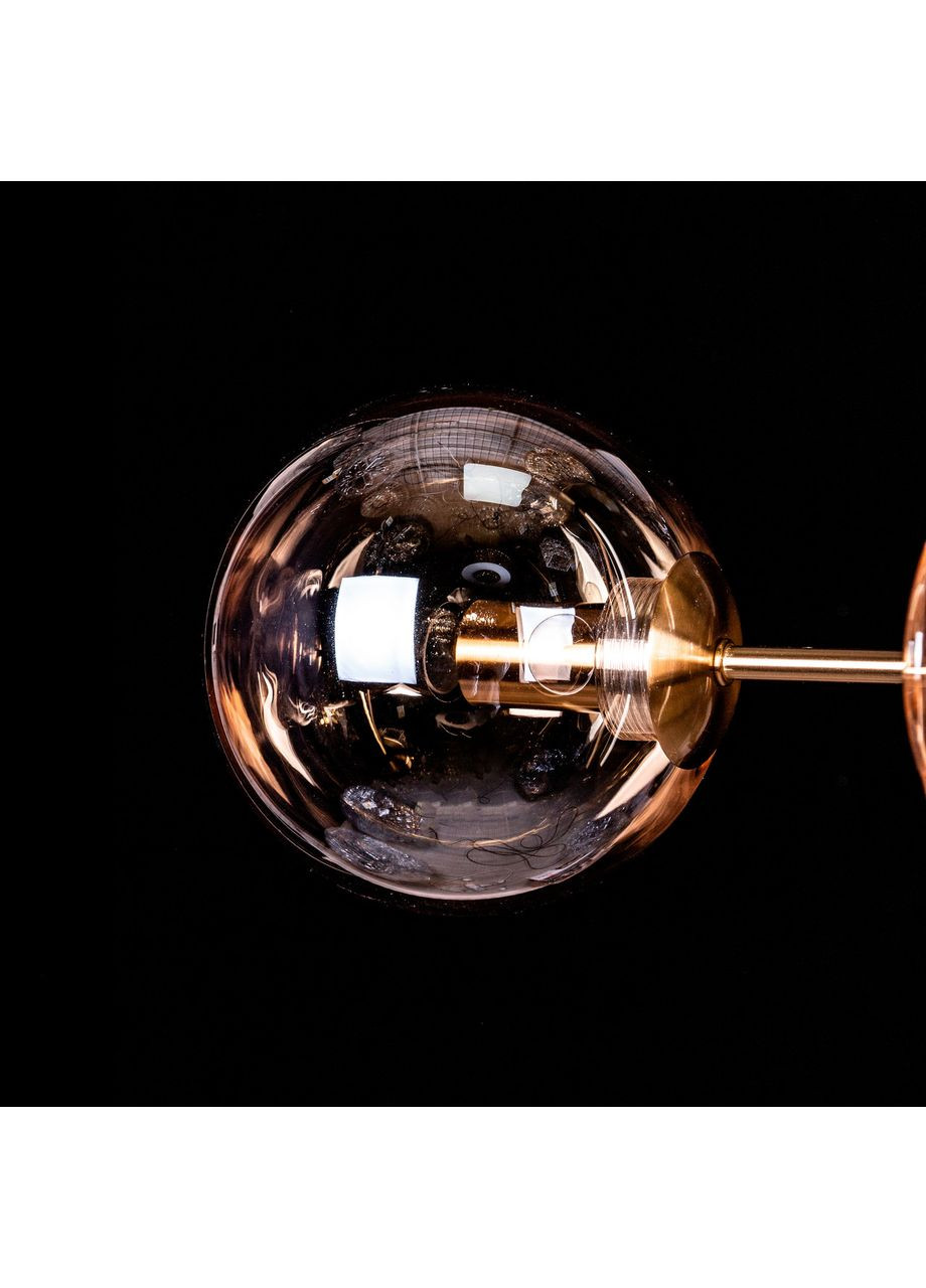 Стельова люстра в стилі ЛОФР на 3 лампочки 2773/3/copper No Brand (352229955)