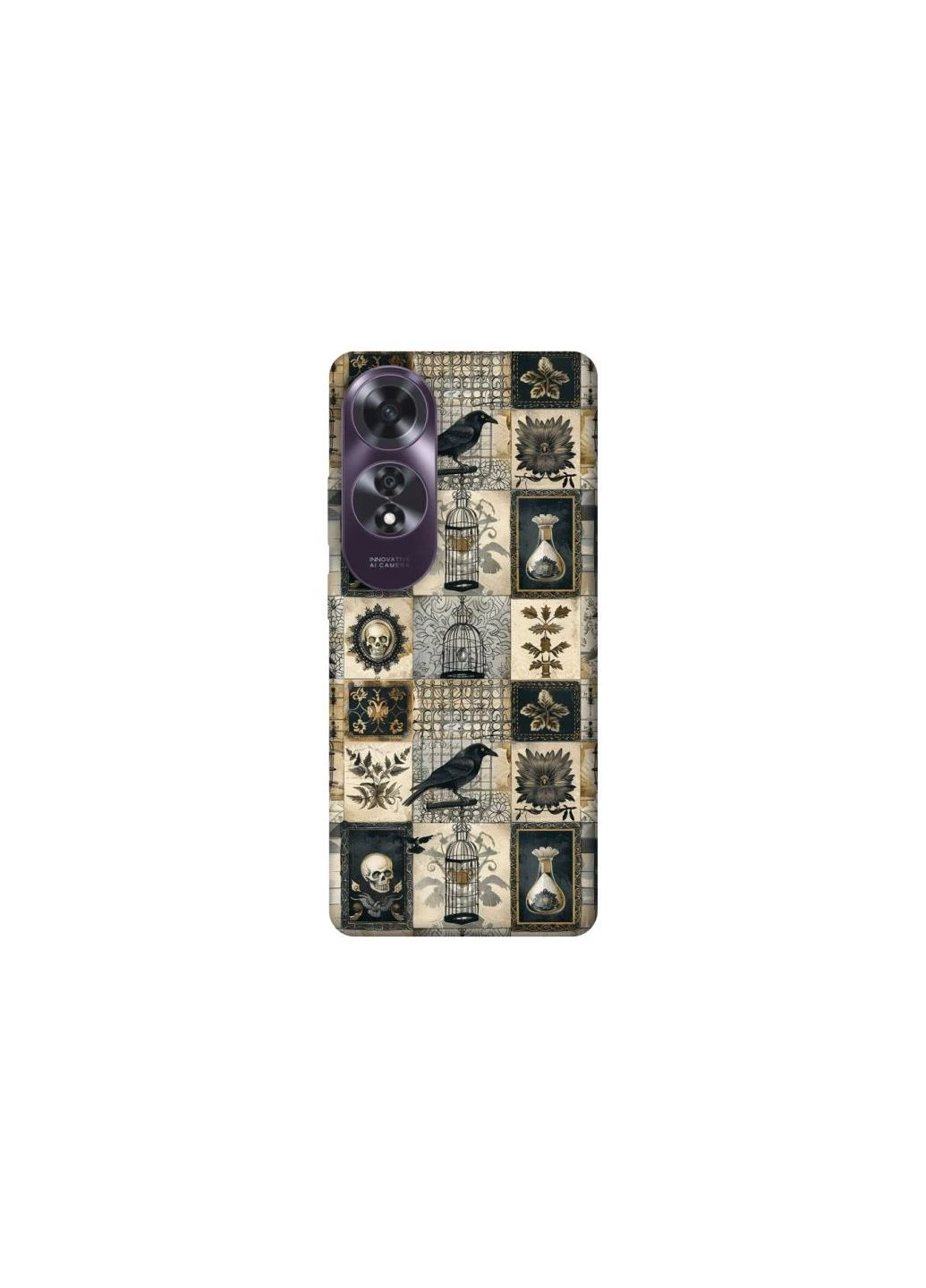 Чехол на Oppo A60 Halloween aesthetics ver.2 Frontalka (361988129)