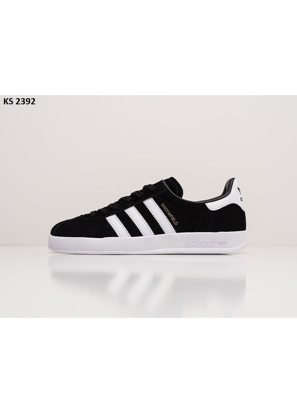 Чорні Осінні кросівки чоловічі adidas broomfield black white адідас No Brand