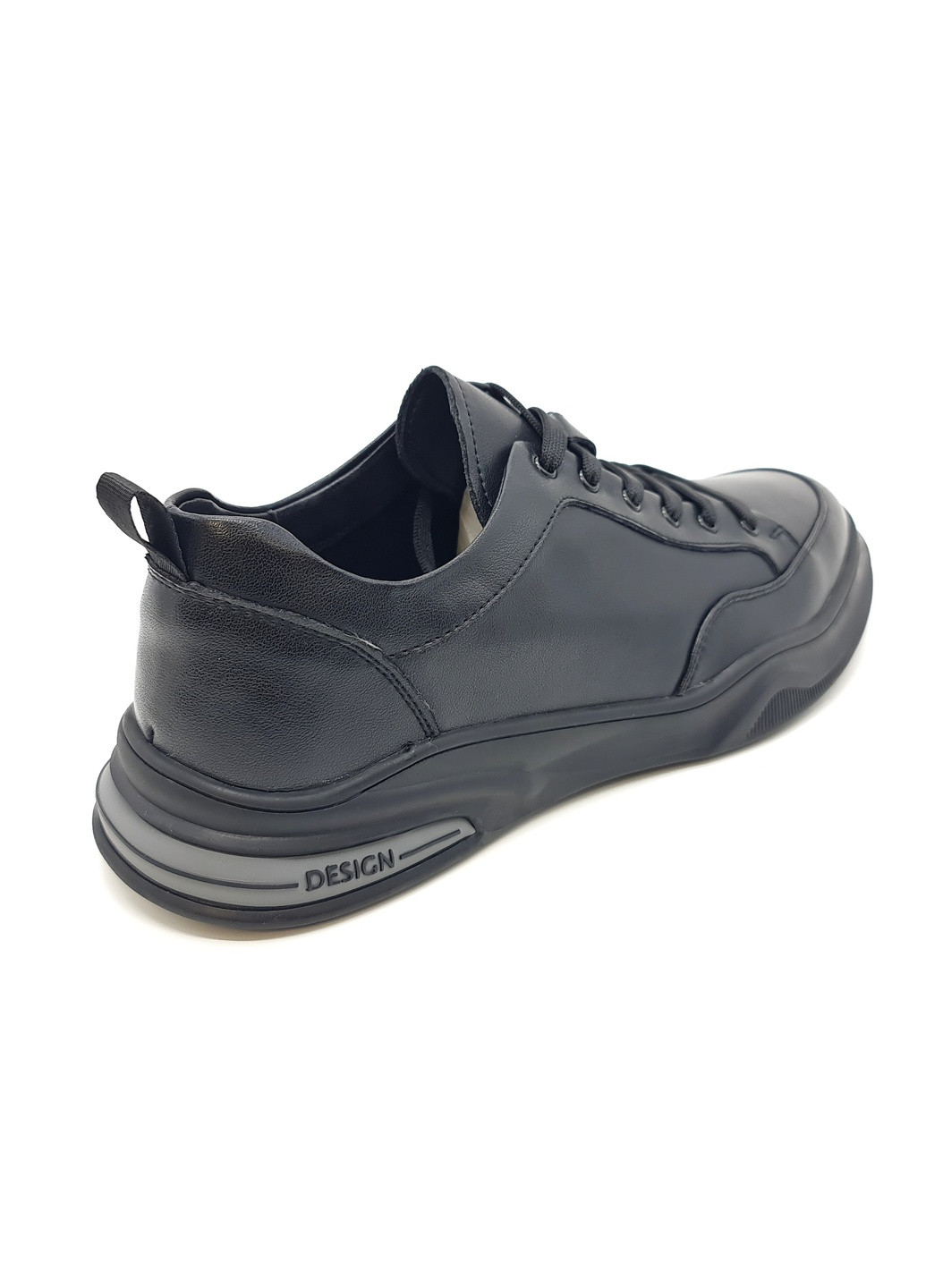 Чоловічі туфлі чорні шкіряні YA-11-7 26,5 см (р) Yalasou (259326258)