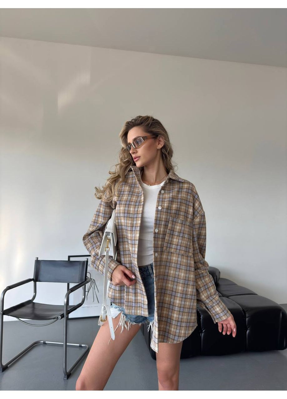 Жіноча фланелева сорочка Osoblyva (359975527)