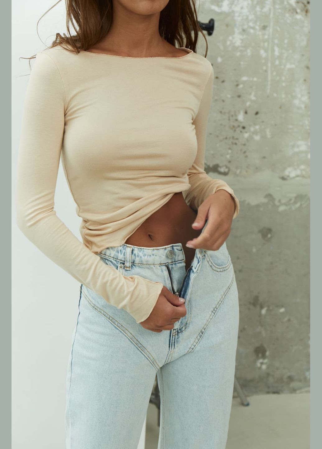 Топ мягкий Черный 588-1 Papaya (266413788)