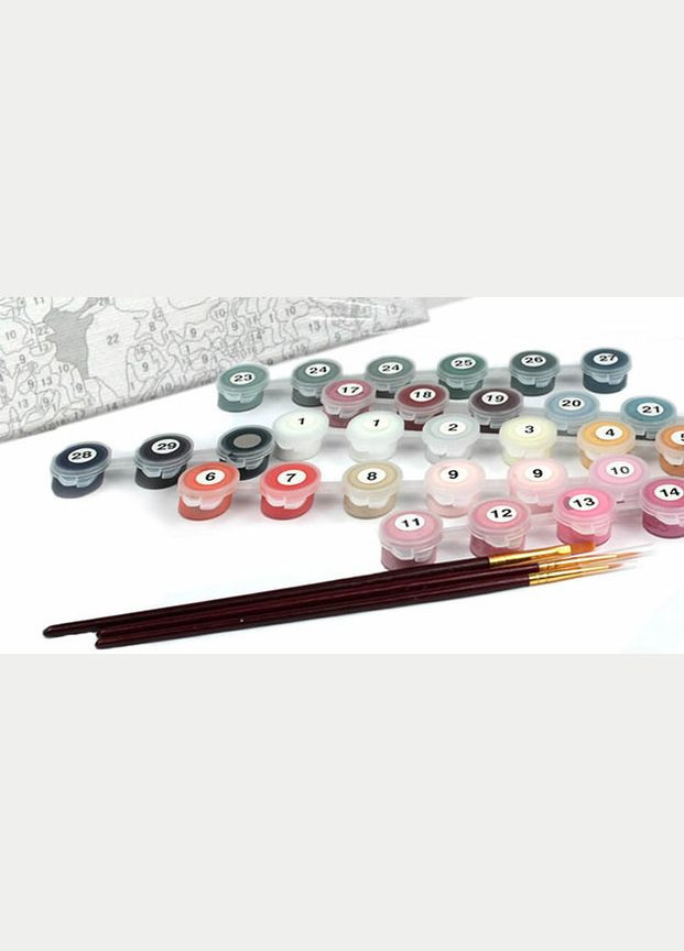 Картина за номерами Чорне і золоте із золотою фарбою 40х50см JX1127 Картини за номерами золото Rainbow Art (308988496)