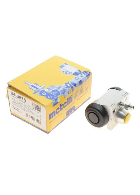 Циліндр гальмівний робочий ЗАДН D=19.05 LANCIA YPSILON (843_) 10/03-12/11 / OPEL AGILA (B) (H08) 04/08 04-0875-ua Metelli (366181662)