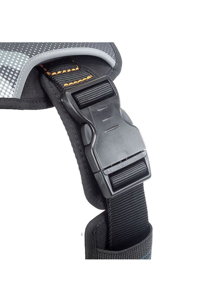 Нагрудная шлейка из высокопрозрачного нейлона Hercules Р (Ферпласт Геркулес П) XXL A: 65 la 75 см - B: 90 he 110 см 40 мм, Черный Ferplast (315340984)