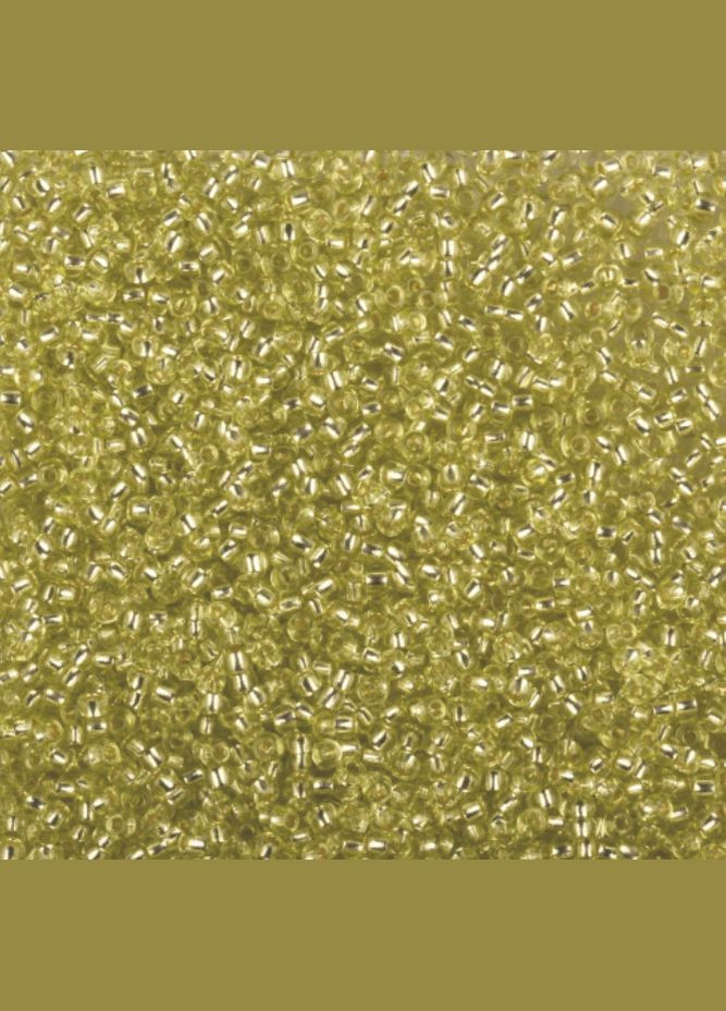 Бісер чеський Preciosa 78153, блискучій, салатовий (10 г) No Brand (340484248)