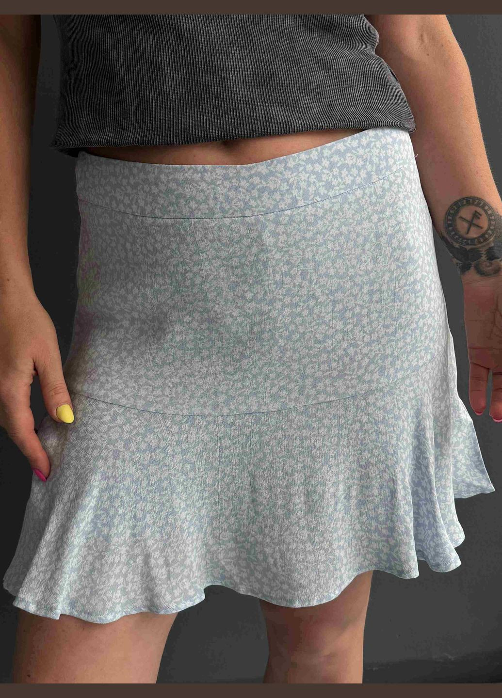 Спідниця у флористичний принт LeGer (345646103)