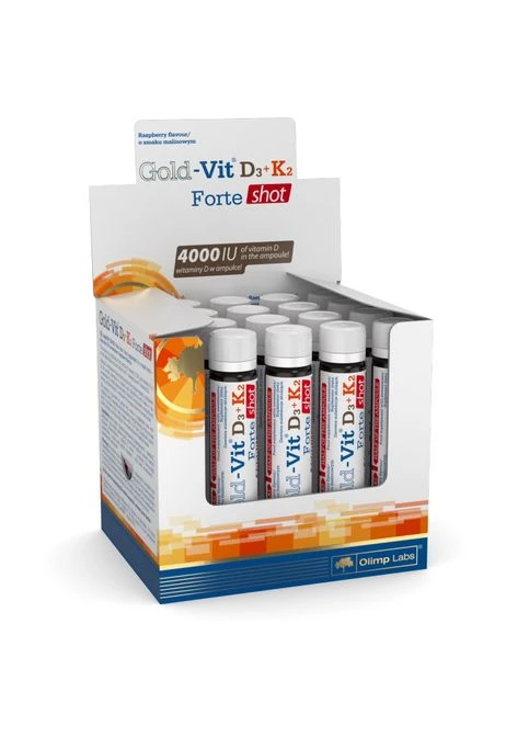 Вітаміни та мінерали Gold-Vit D3+K2 Forte shot, 20*25 мл Olimp (333973093)