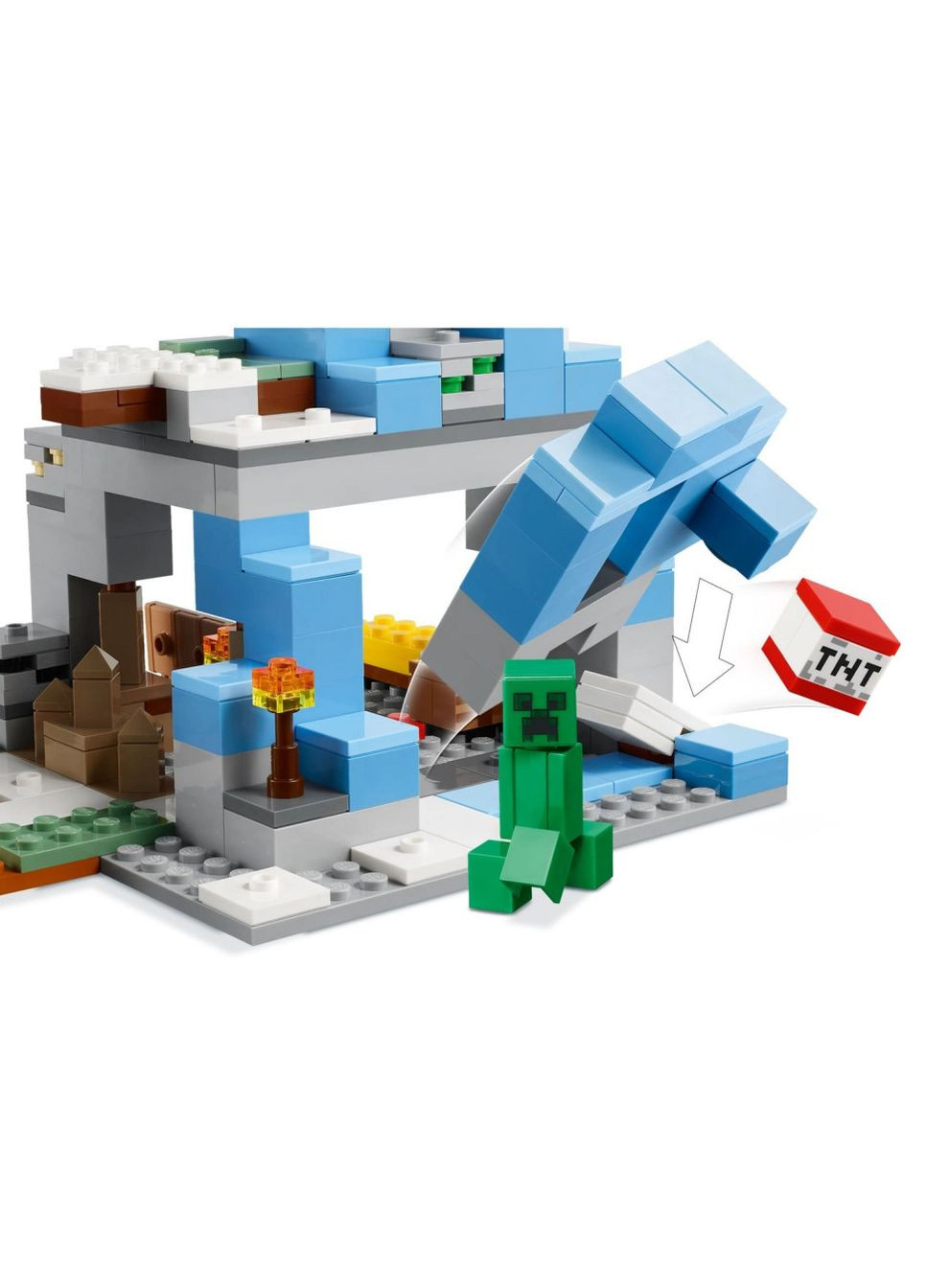 Конструктор Minecraft Замерзшие верхушки 21243 Lego (316694082)