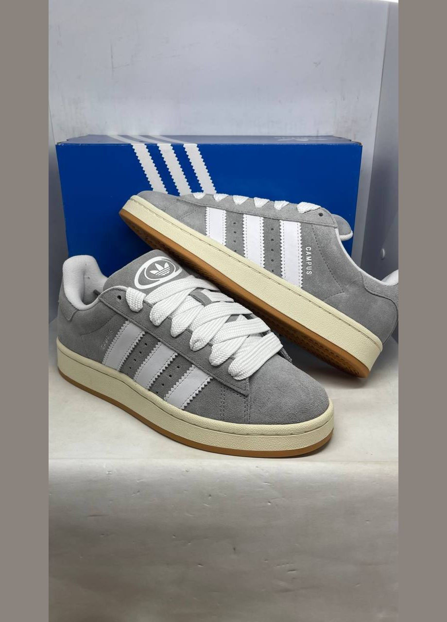Серые кроссоки унисекс adidas Campus 00s