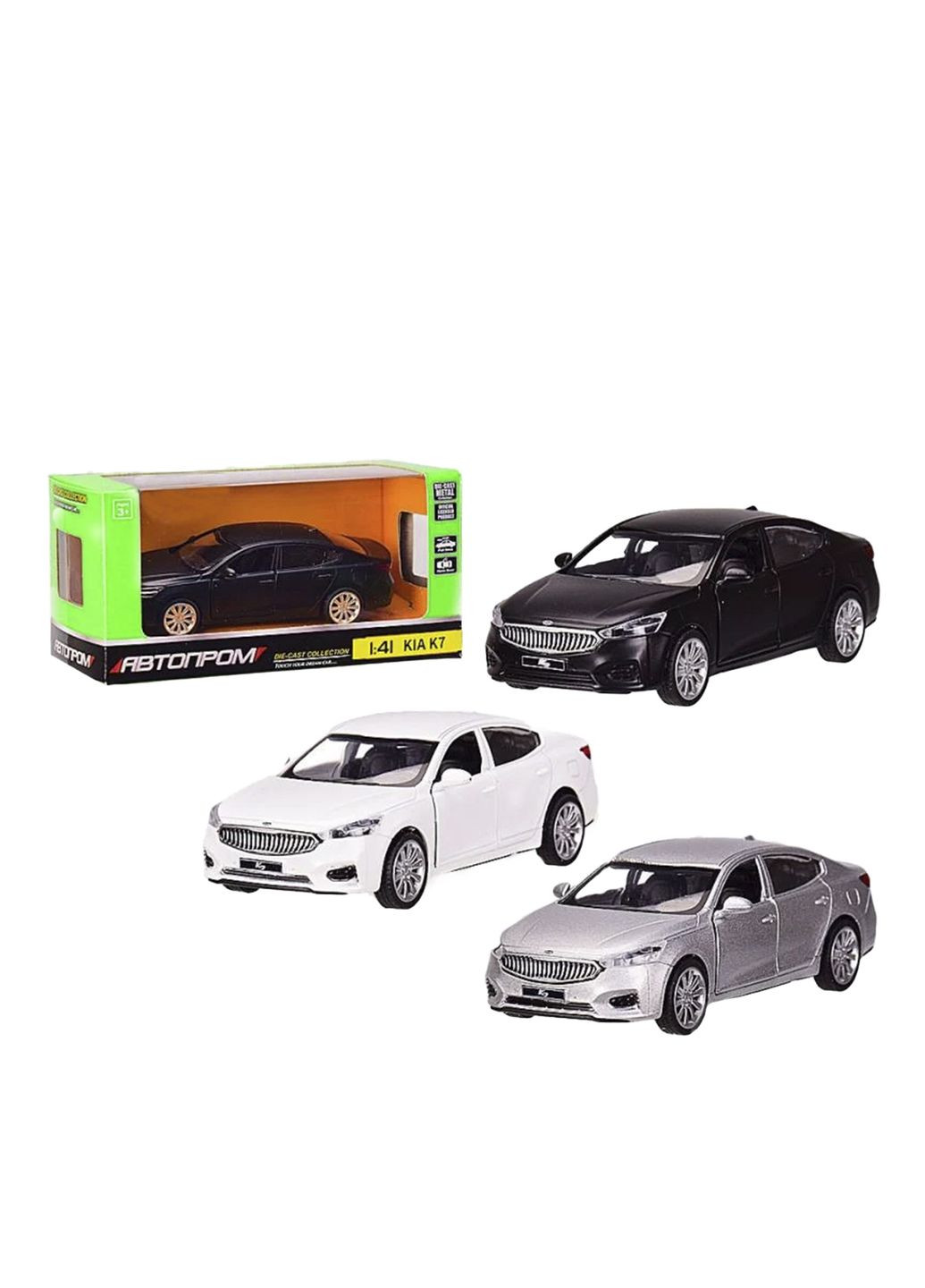 Машина металева "" KIA K7 колір різнокольоровий CB-00169960 АВТОПРОМ (314887635)