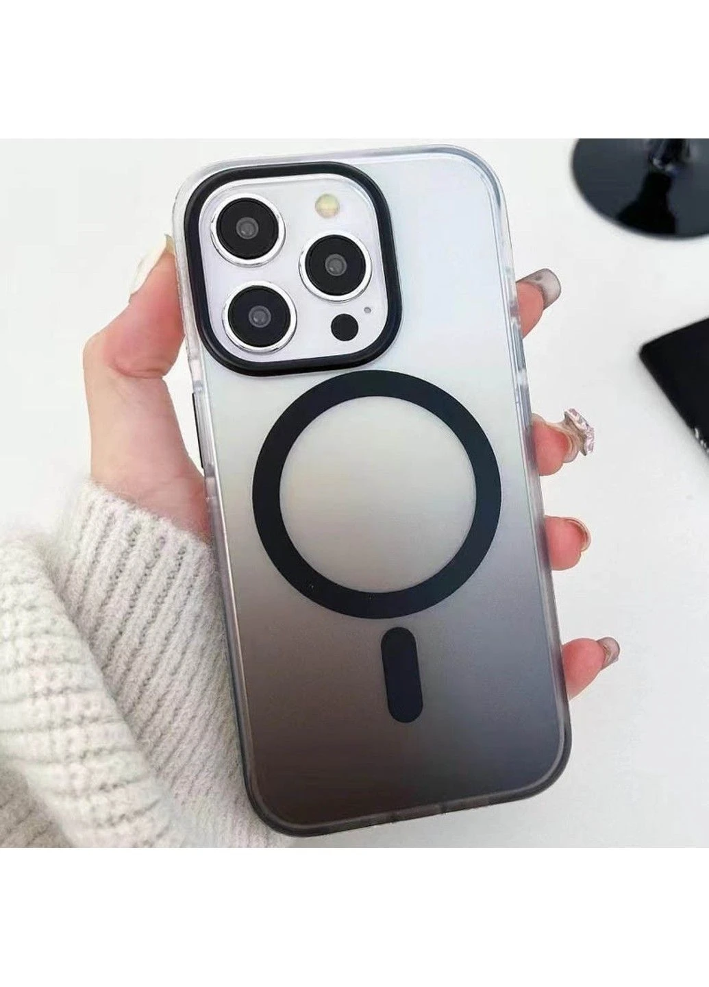 Чехол TPU+PC Phantom with MagSafe для Apple iPhone 14 Pro (6.1") Epik (392039724)