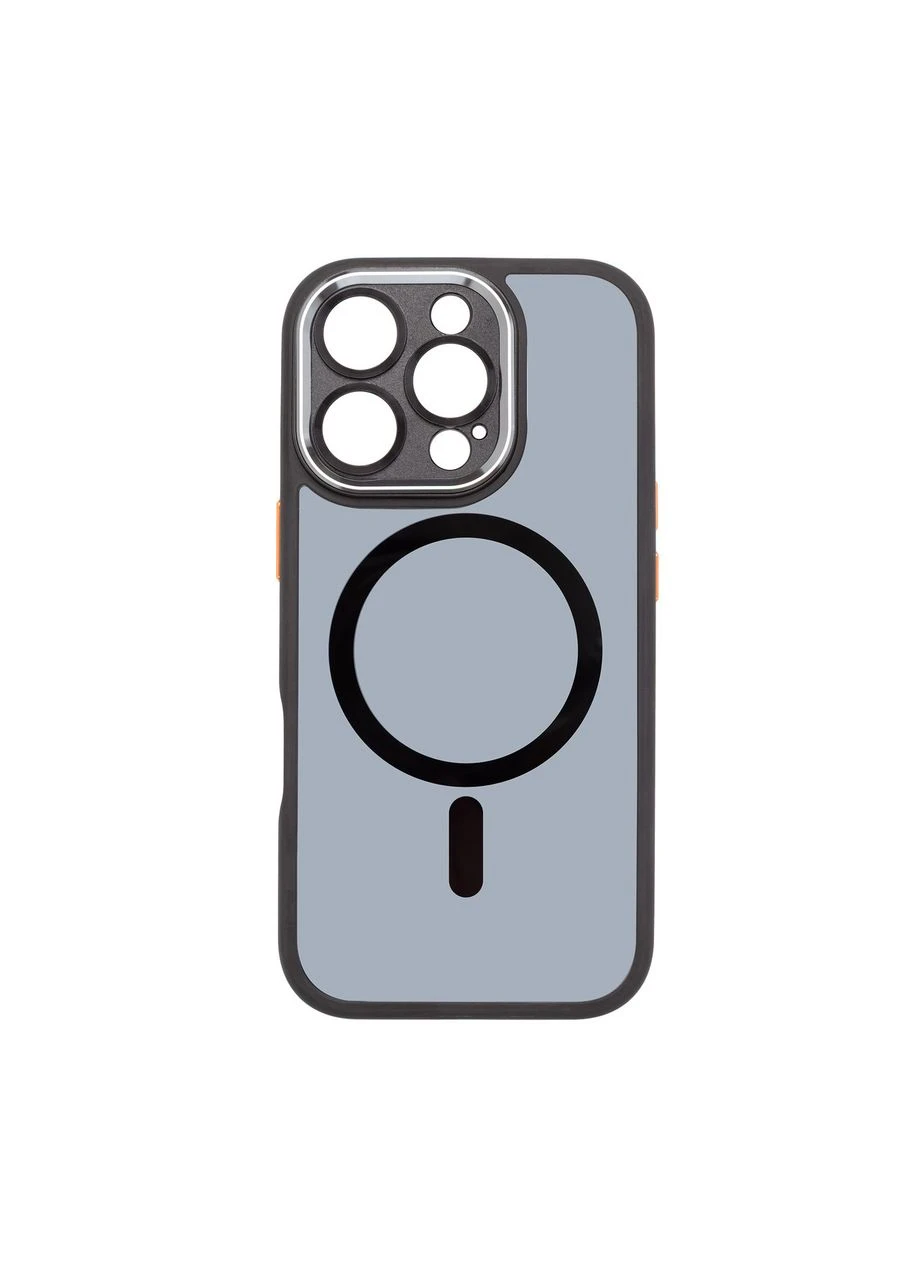 Чохол Unit MagSafe SE для Apple iPhone 16 Pro Black Orange (ARM81147) KLB ArmorStandart (390140129)