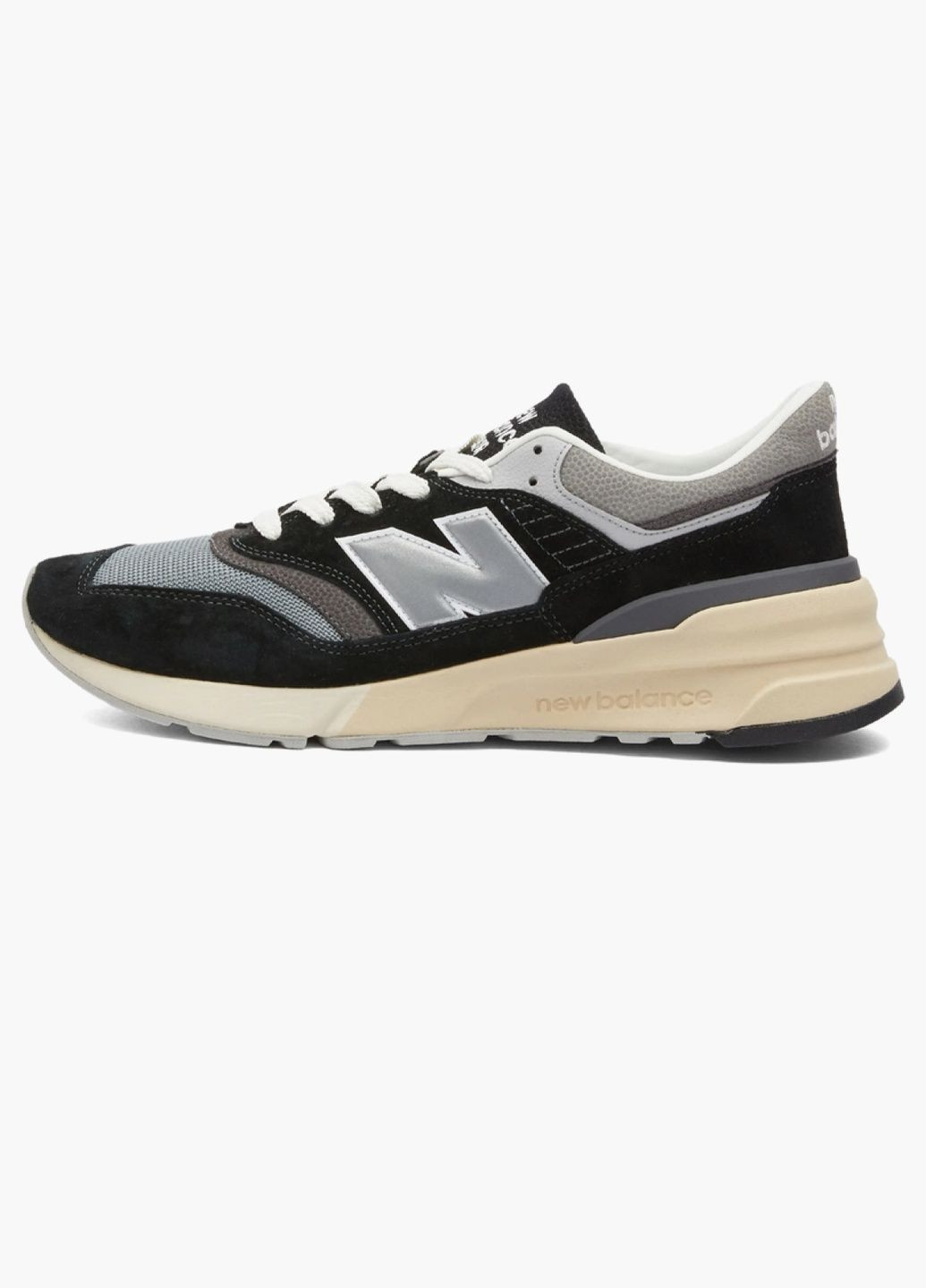 Черные демисезонные кроссовки мужские u997rhc black/grey u997rhc New Balance