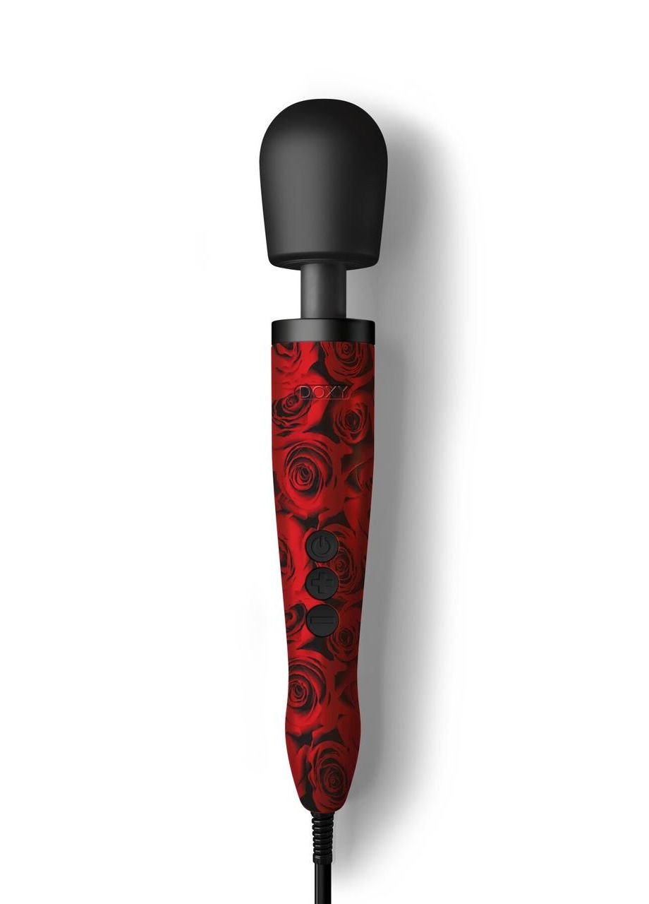 Вибромассажер Original ROSE PATTERN, очень мощный, питание 220В, пульсирующие вибрации Doxy (334285651)