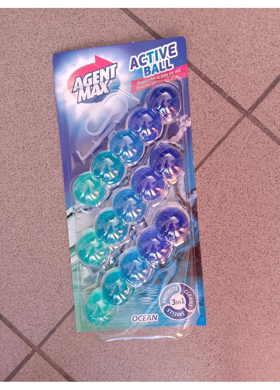 Підвіска для унітазу Ocean 3 шт.*35г Agent Max (364662269)