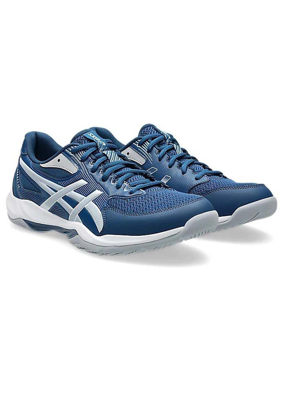 Жіночі Кросівки Gel-Rocket 12 Mako Blue/Piedmont Grey Asics комбіновані демісезони (367595219)