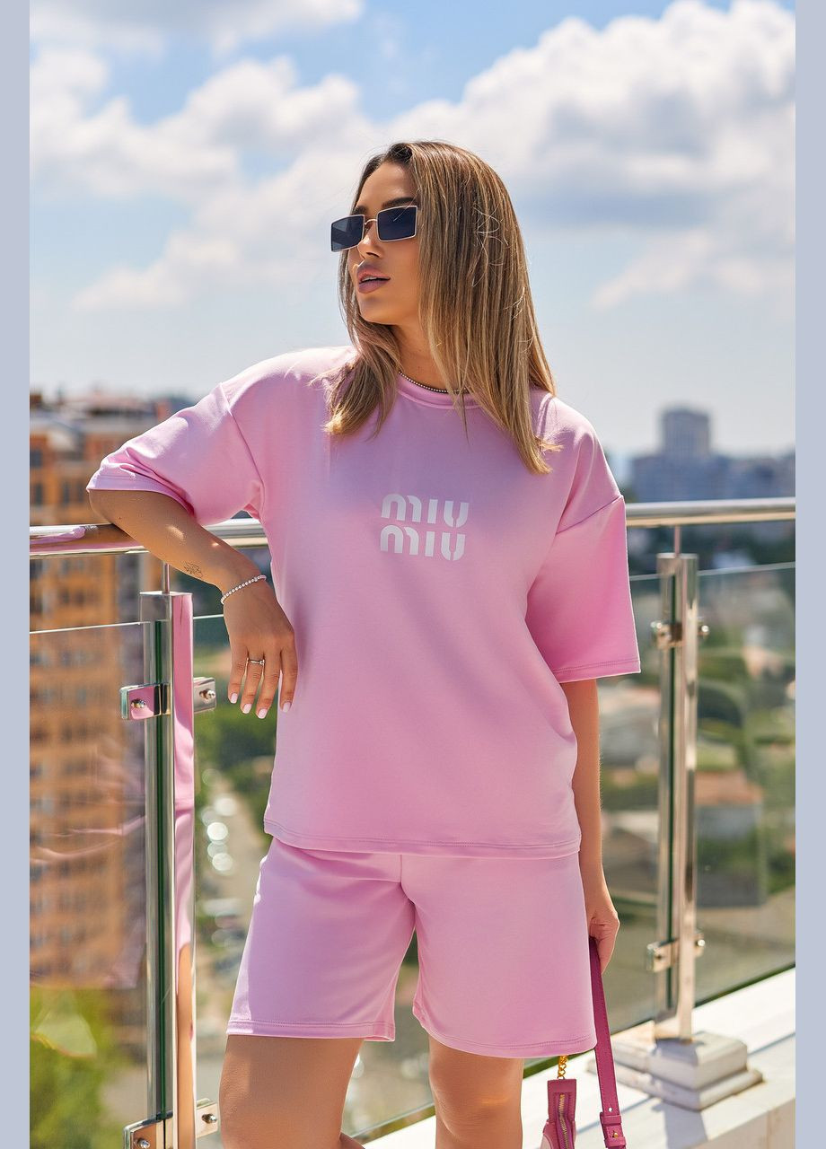 Літній спортивний костюм оверсайз Fashion Girl (336143671)