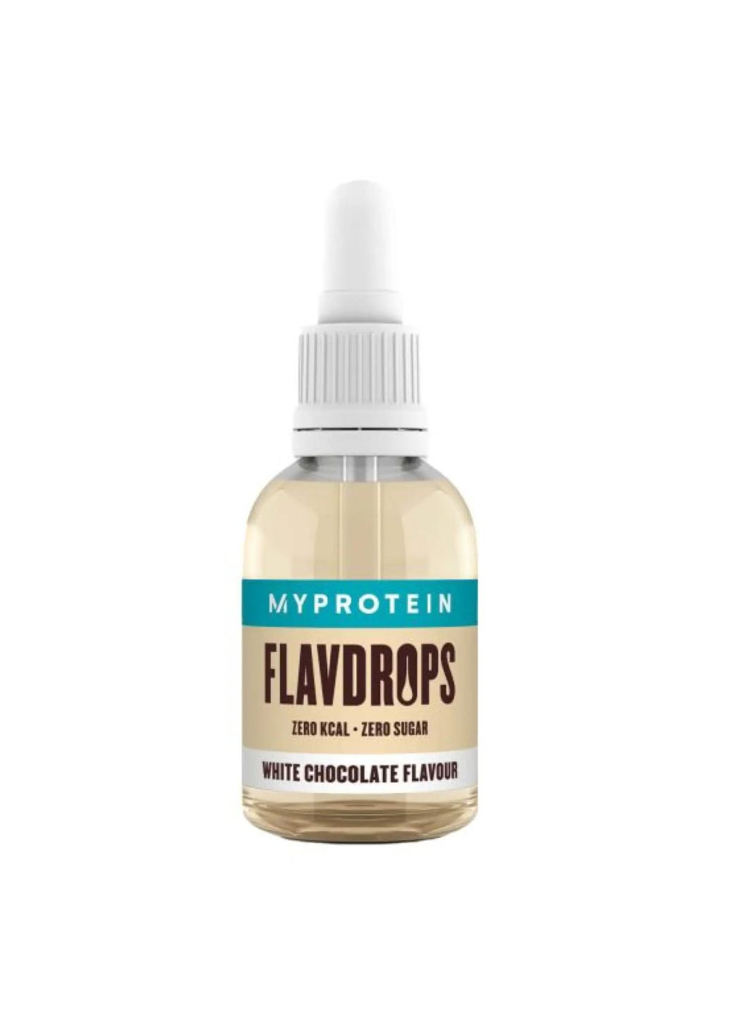 Flavdrops - 50ml White Chocolate (білий шоколад) підсолоджувач My Protein (283296287)