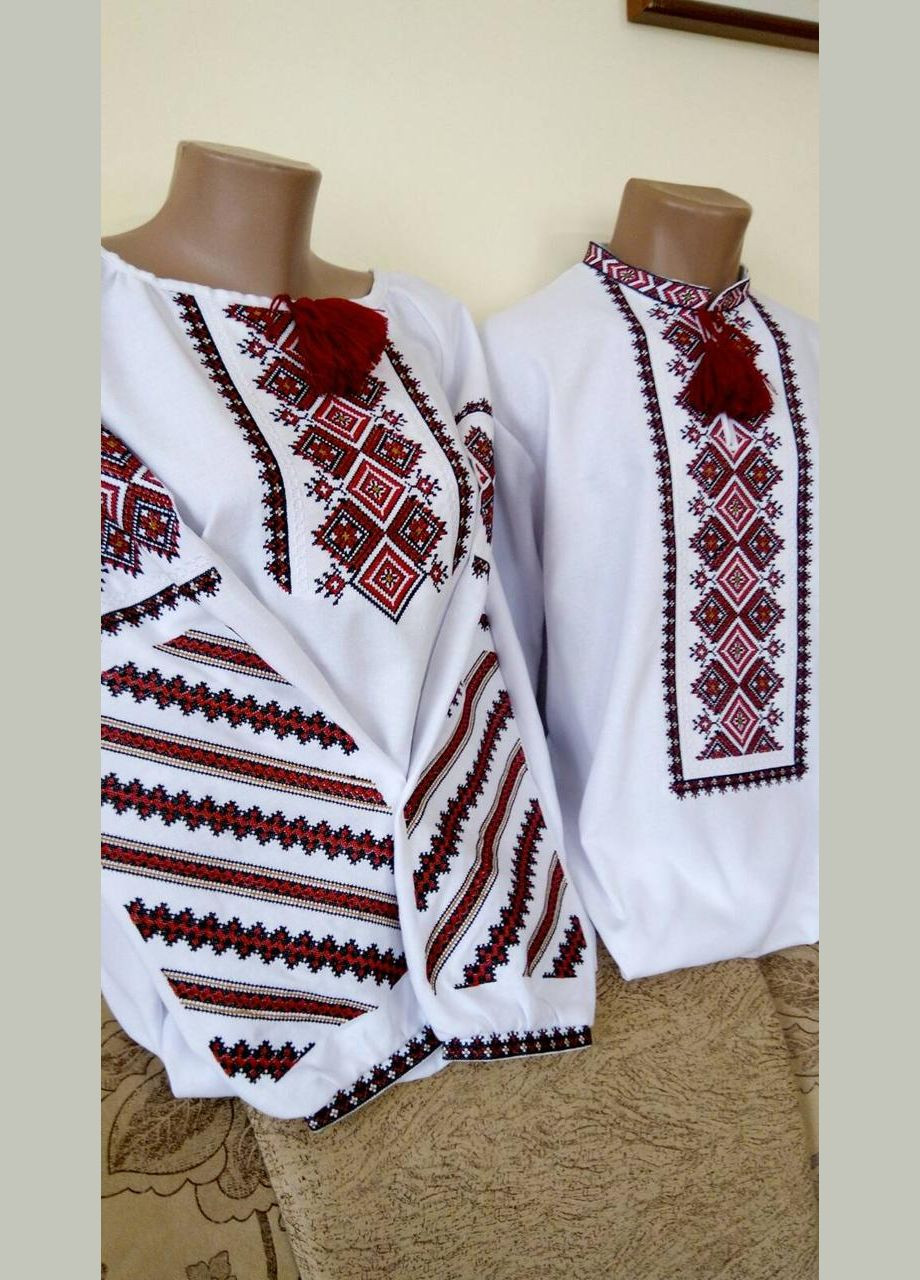 Біла вишиванка чоловіча "верховина" Прикарпатські Вишиванки (325881781)