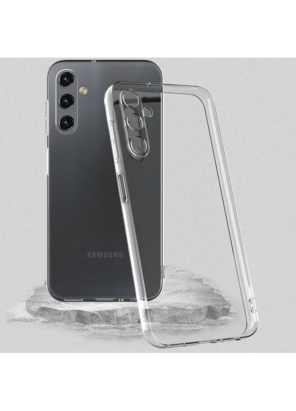TPU‑чохол Epic Transparent 1,5 mm Full Camera для Samsung Galaxy A25 5G Прозорий Epik (372845693)