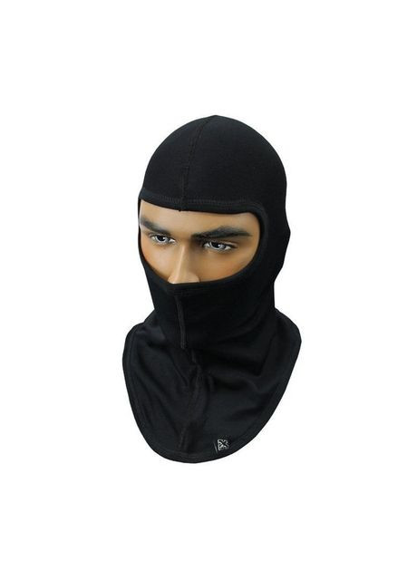 ThermoX балаклава однотонный черный спортивный полиэстер производство - Украина