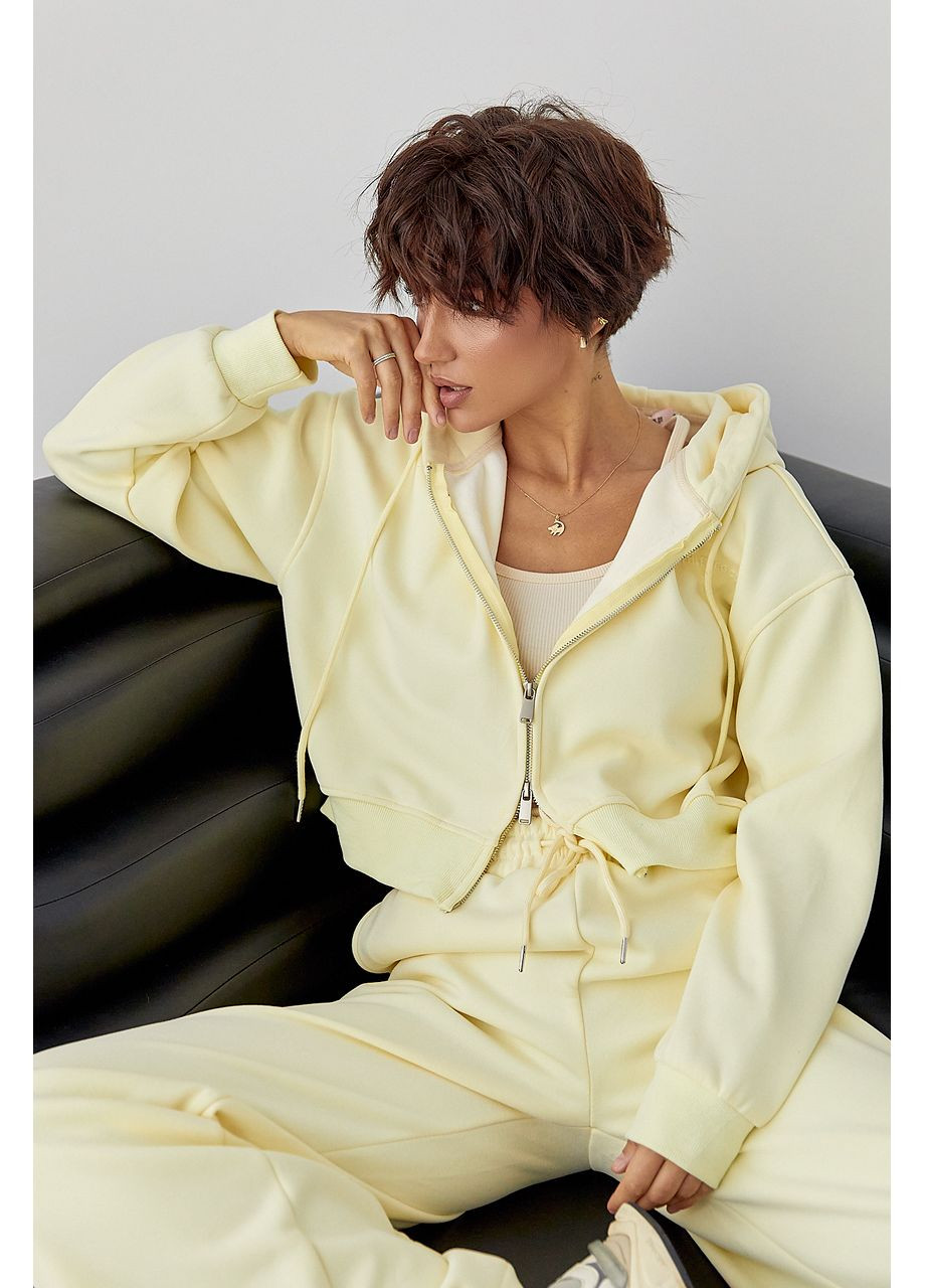 Теплый спортивный костюм с объемной надписью Lurex (364813699)