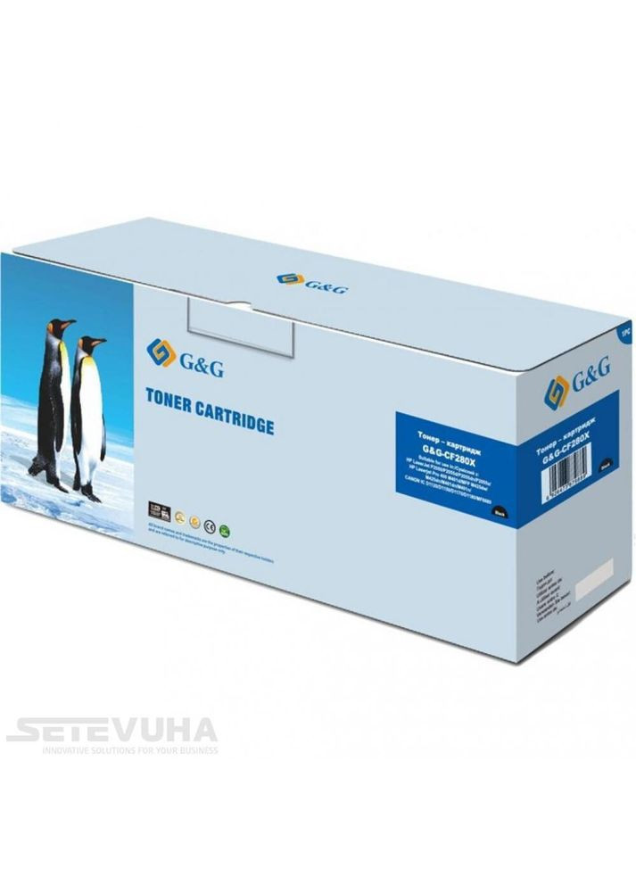 Лазерный картридж Картридж HP LJ M425dn/M425dw Black (G&GCF280X) G&G (315603282)