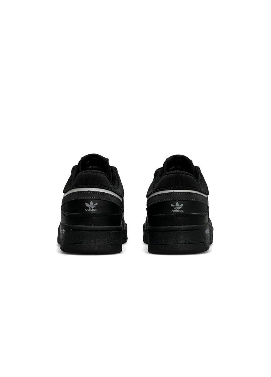Чорні Осінні кросівки чоловічі, вьетнам adidas Originals Drop Step Black