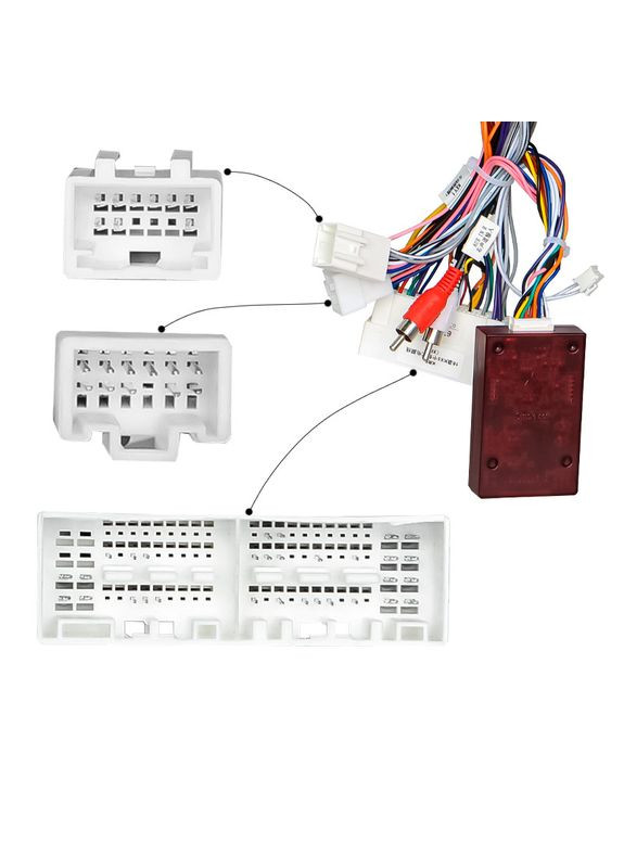 Адаптер штатного підсилювача для Kia 2016+ Hyundai 2010+ Кіа Хюндай 2 шт. Feeldo (352012605)