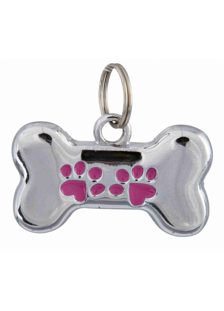 Медальйонадресник для собак Кістка, метал, 3,5х2 см Trixie (292259274)