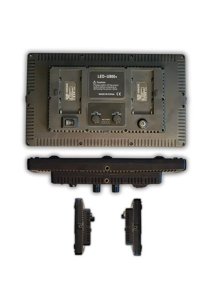 Видеосвет VARICOLOR PRO LED U800+ 50Вт 29х17см c усиленным штативом 2.1м Veron (330126411)