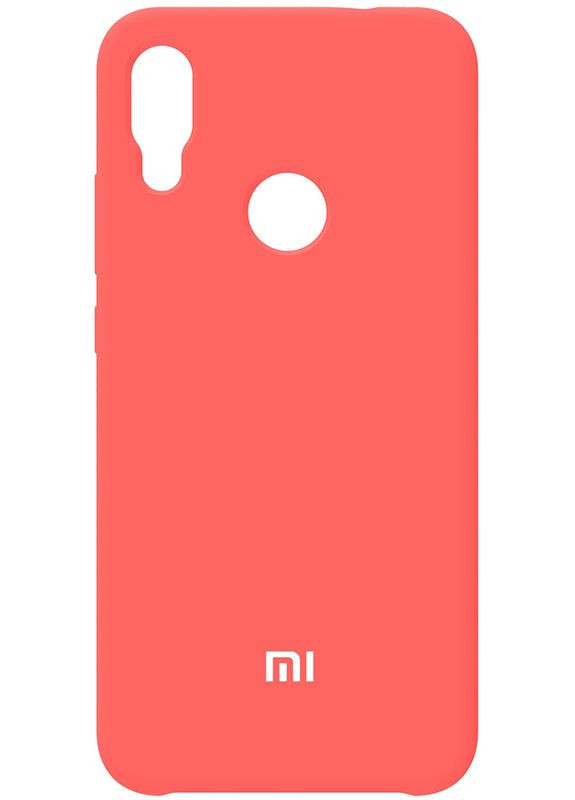 Чехол-накладка Silicone Case Xiaomi Redmi Note 7 Peach Pink Toto (301468611)