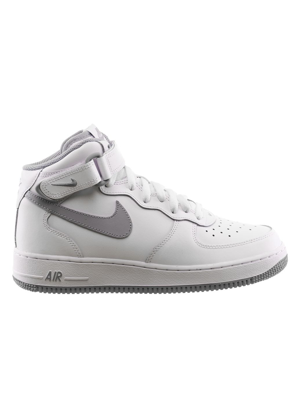 Кроссовки женские Air Force 1 Mid (Gs) (DH2933-101) Nike белые демисезоны (370780593)