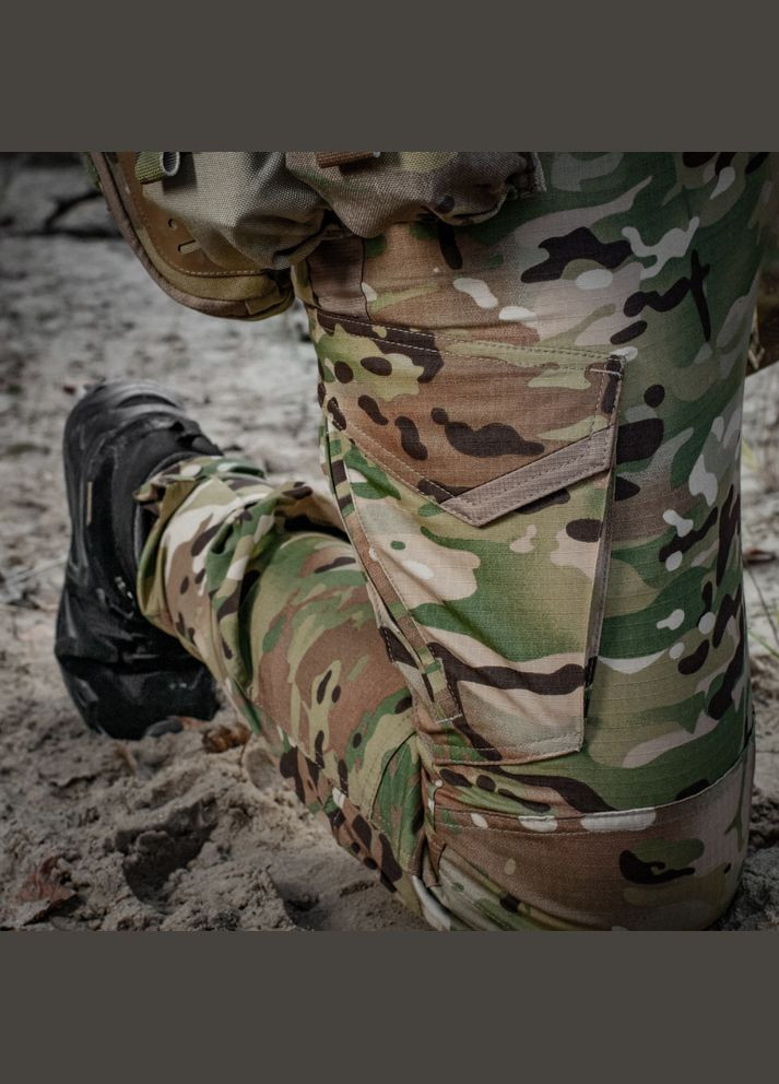 Брюки Aggressor Gen.II рип-стоп Multicam M-TAC (315438990)