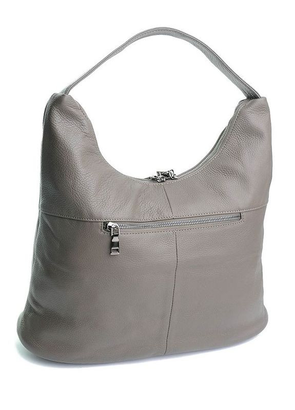 Сумка кожаная женская Шопер функциональная серая NIUNIU (313862953)