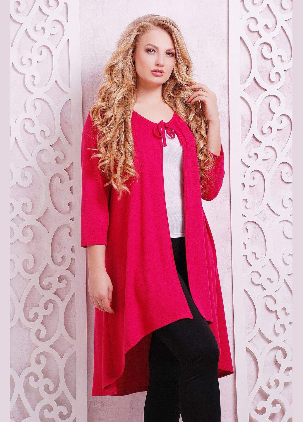 Малиновый лето кардиган Tatiana
