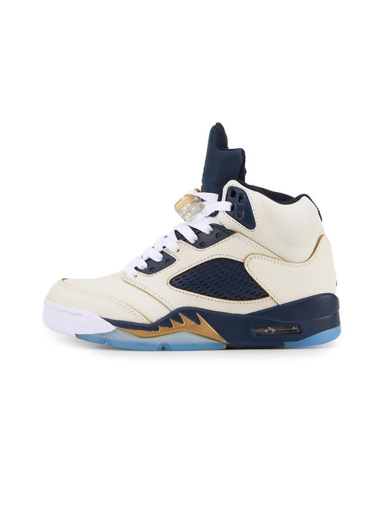 КРОССОВКИ ЖЕНСКИЕ NIKE AIR JORDAN 5 RETRO DUNK FROM ABOVE НАЙК АИР ДЖОРДАН No Brand бежевые демисезоны (367174609)