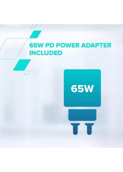 Бездротовий зарядний пристрій OnCharge 405 з адаптером Black (CNS-WCS405B) Canyon (366828502)