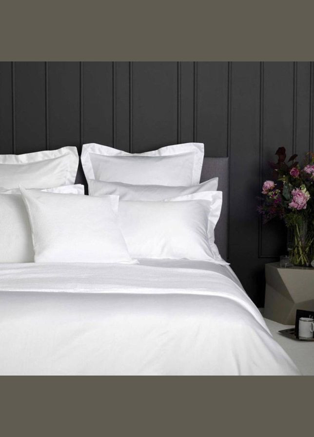 Простынь Gloss 280 ТС сатин 150х220 см 135г белая (2800004728775) SoundSleep (323637769)