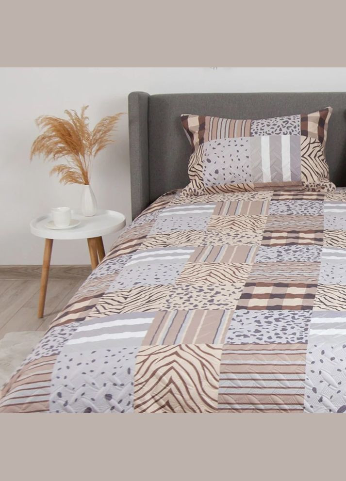 Покривало з 1 наволочкою полуторне Provence Сафарі 4-04206-30046 150х210 см ТЕП (364500706)