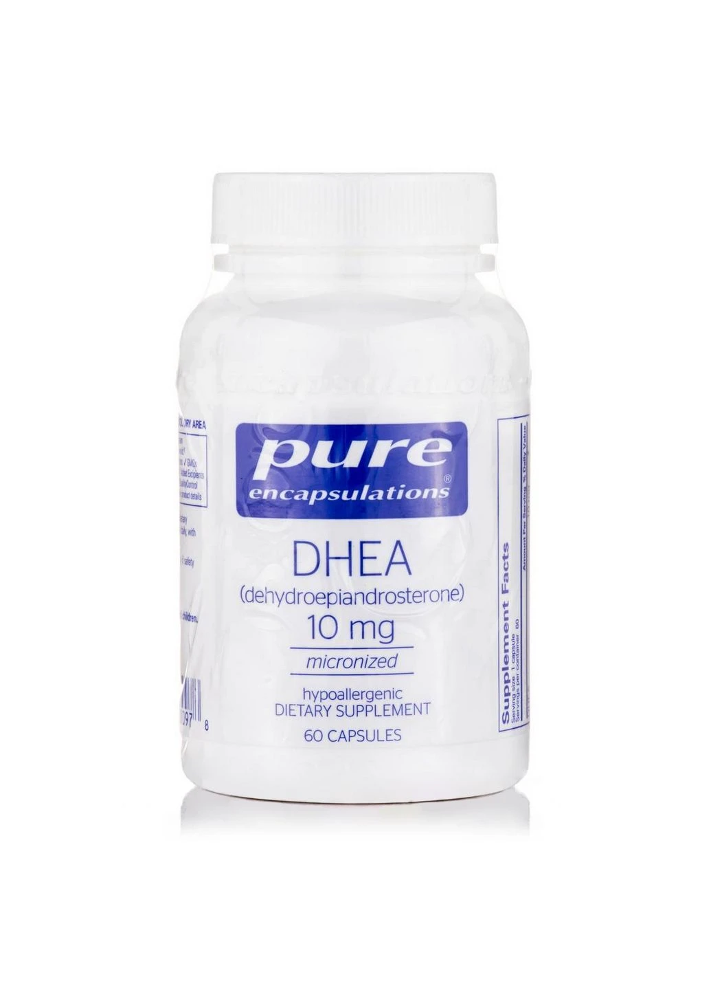 Стимулятор тестостерону DHEA 10 mg, 60 капсул Pure Encapsulations (296261131)