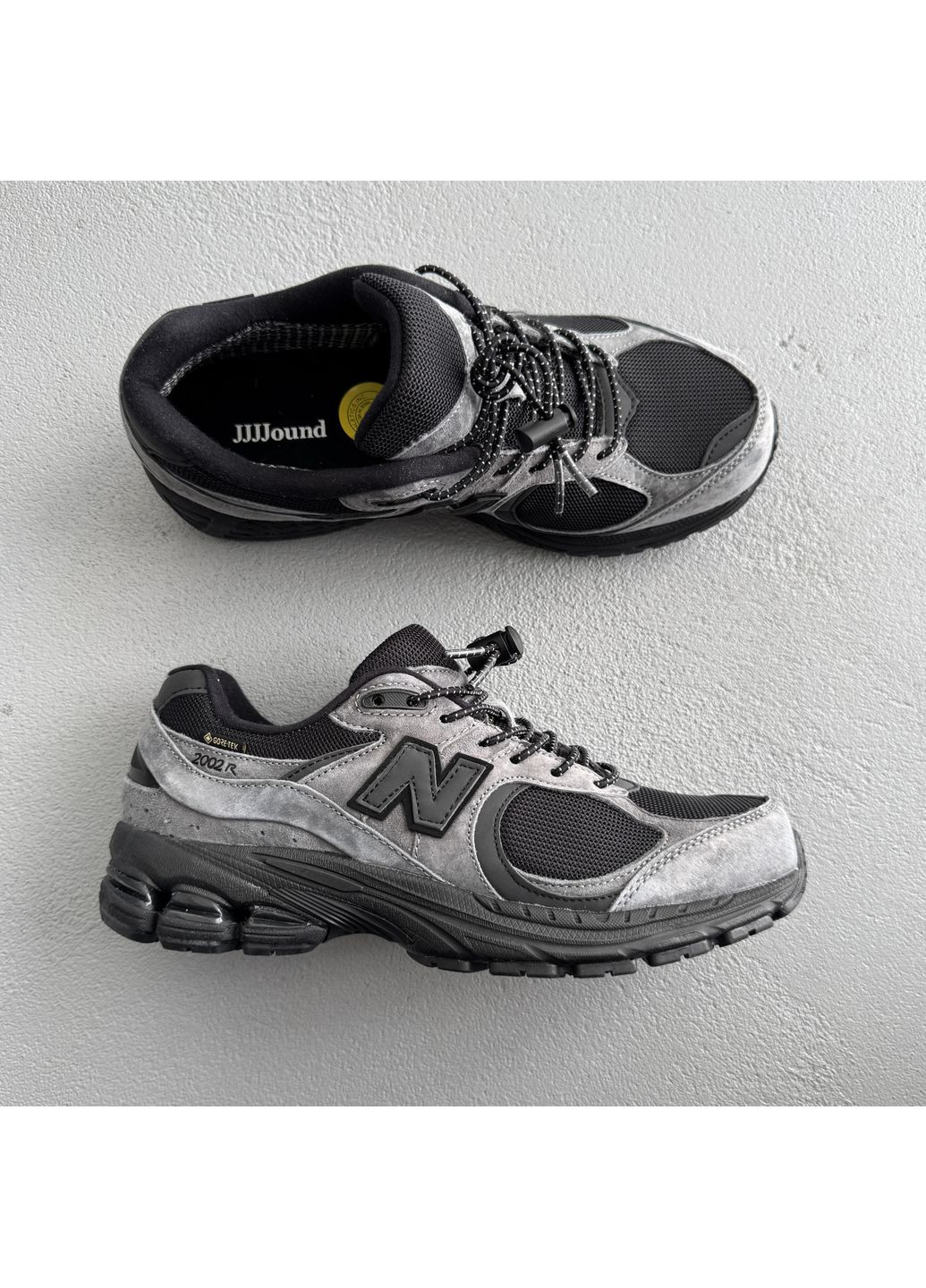 Кросівки жіночі і чоловічі New Balance 2002R Gore-Tex Grey Black | Нью Беланс 2002R сірі No Brand сірі демісезони (370967651)