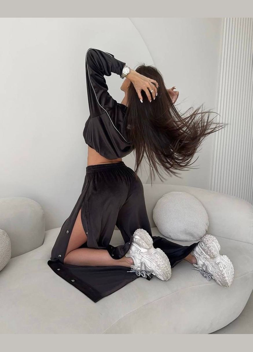 Велюровый костюм тройка оверсайз Osoblyva (347509102)