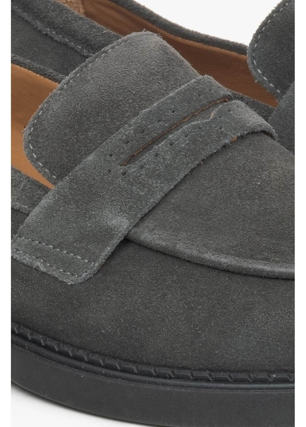 Estro Лоферы, цвет серый серый з, украина — демисезон (367089586)