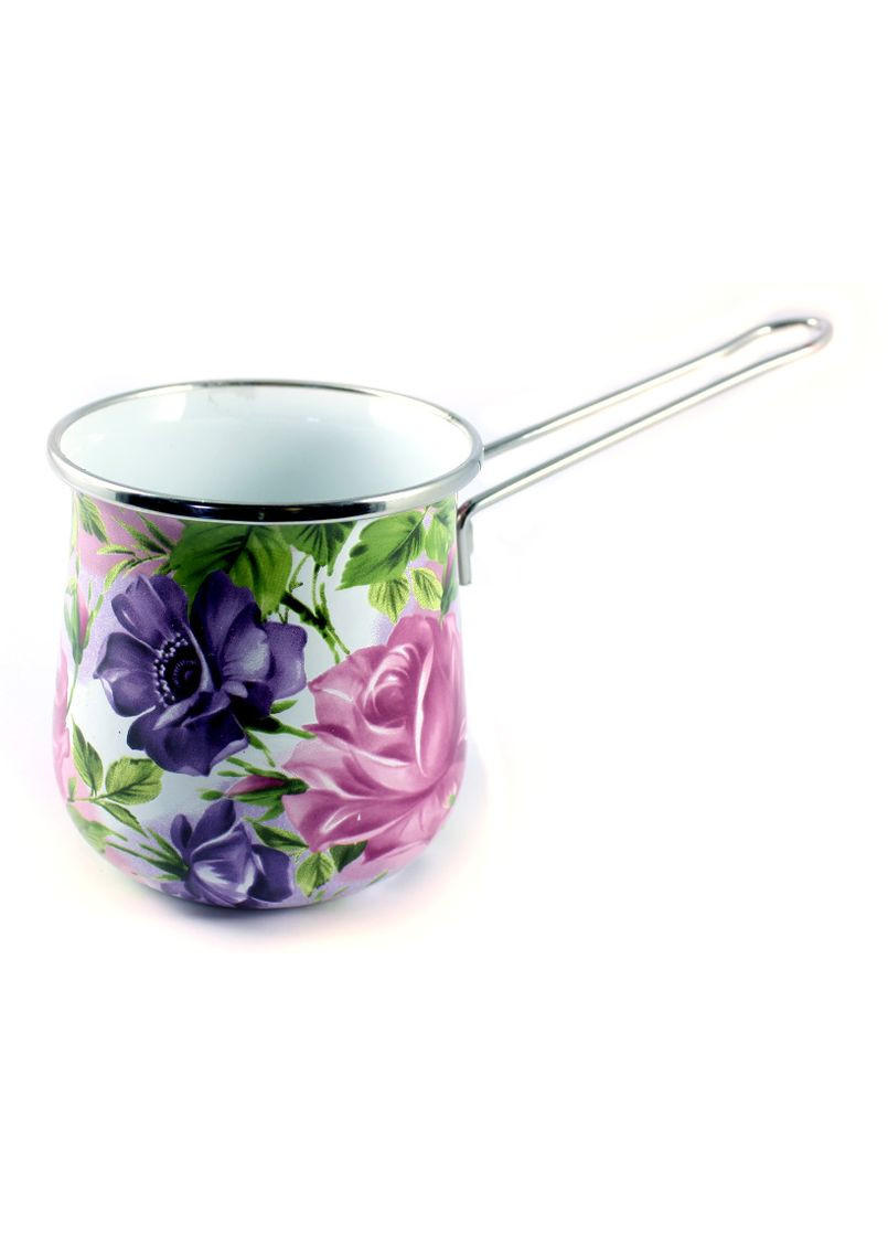 Турка эмелированная Анжелика 0,6 л из углеродистой стали (1154) Interos (346871953)