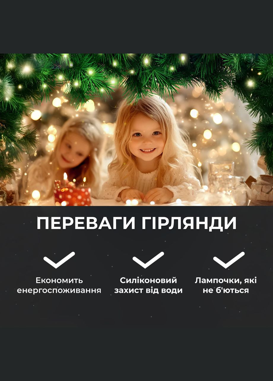 Гирлянда роса на пульте 50 метров на 500 led светодиодов капля белый провод белая 1662_lu Garlando (315337327)