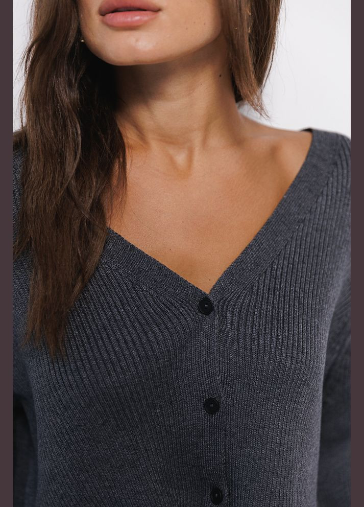 Женский вязаный костюм с юбкой и кардиганом Arjen (301012810)