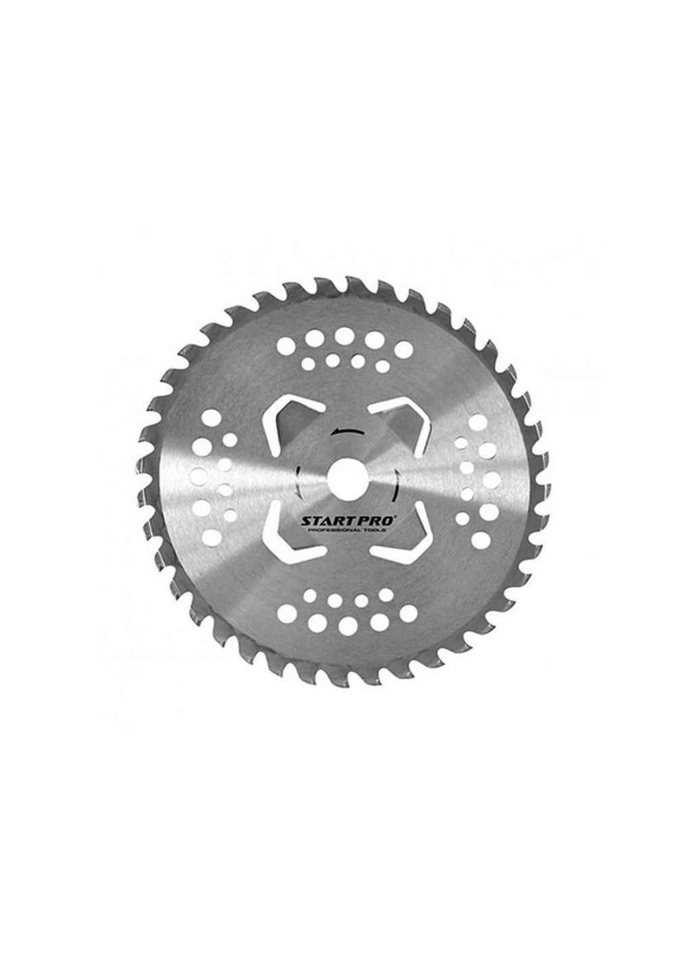 Диск для бензотримера 40Тс победитовой напайкой и доп.лезом D255мм High Quality ТМ Start Pro (342126573)